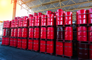 Lagerung brennbarer Stoffe